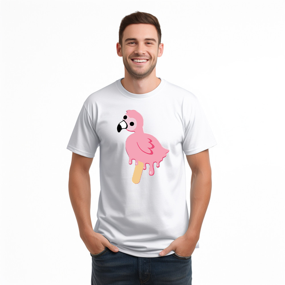 Flamingo Cream Shirt Cute Adorable Animal T-Shirt Gift Ideas For Mother