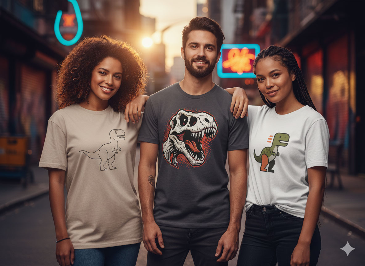 T-Rex T-Shirts: The Bold Dinosaur Style Everyone Loves