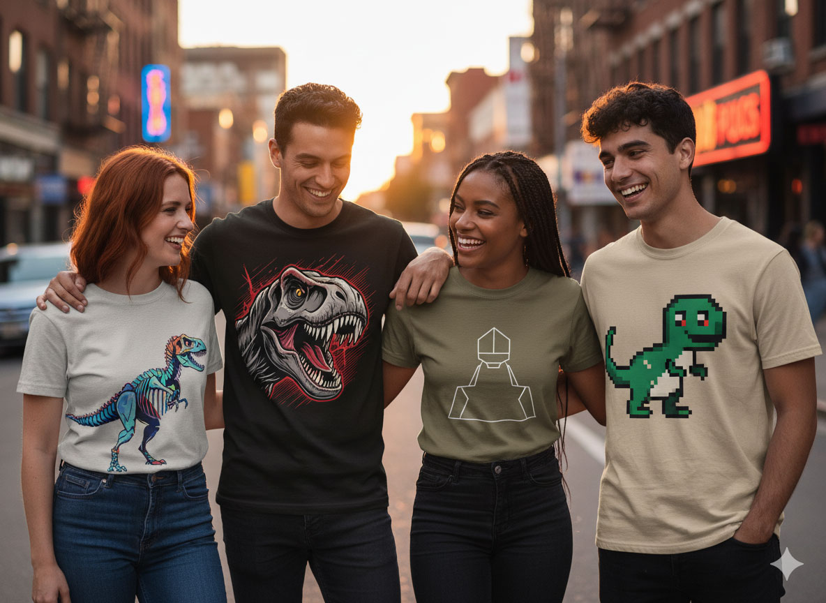 Why Dinosaur T-Shirts Are Trending in Modern Fashion