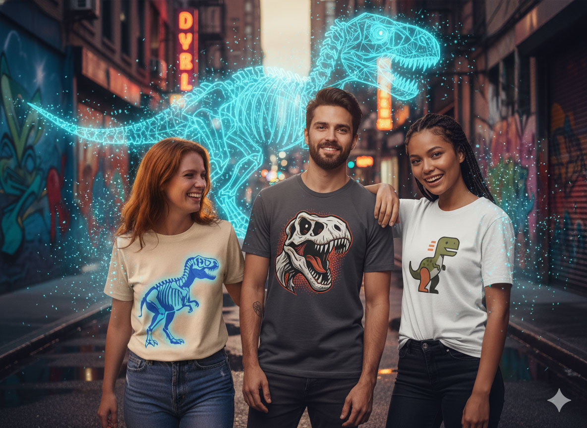 Discover the Excitement of T-Rex Themed T-Shirts